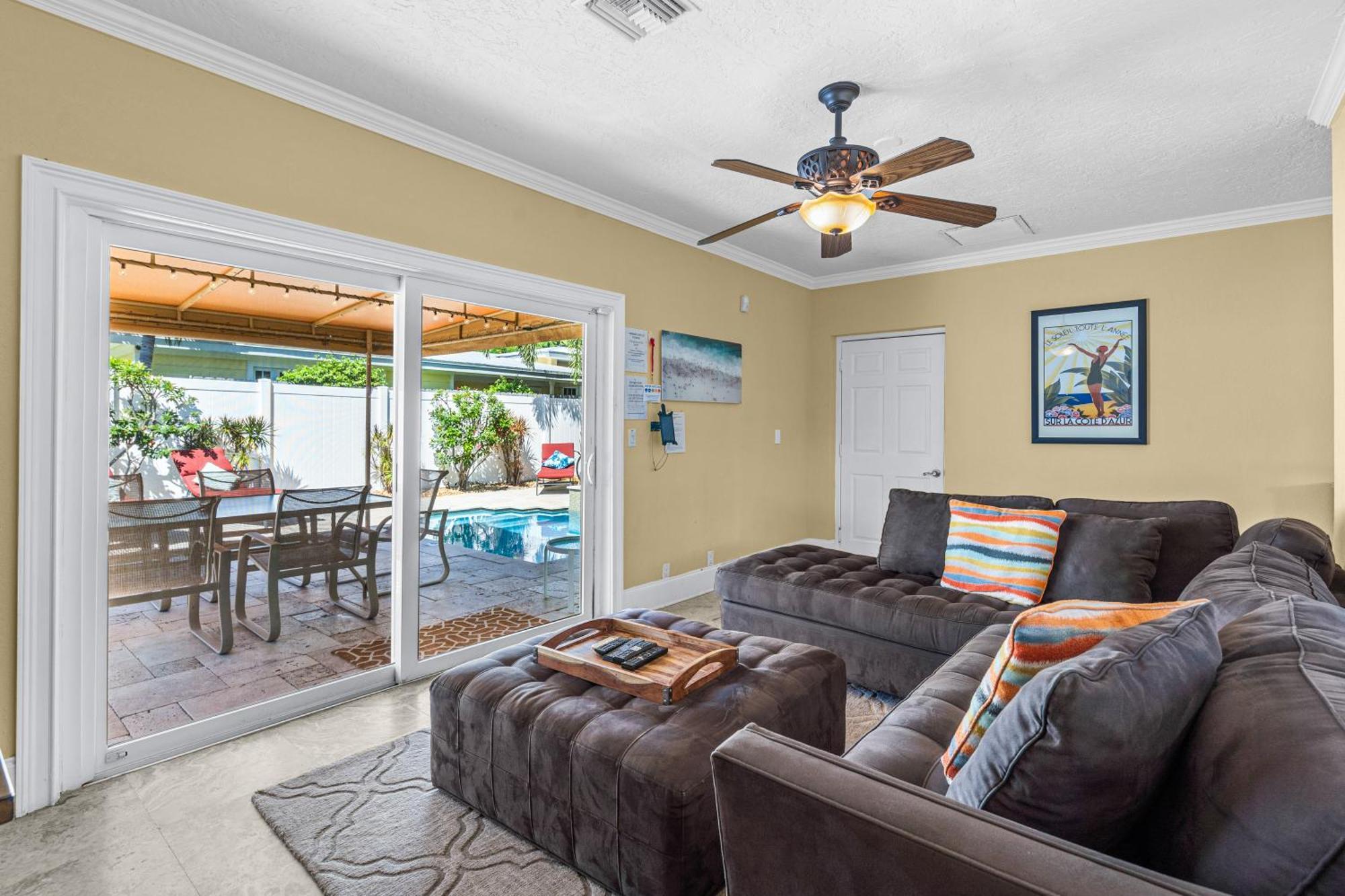 Heated Pool-spa & Putting Green! Walk To The Ave, 1mi To Beach!