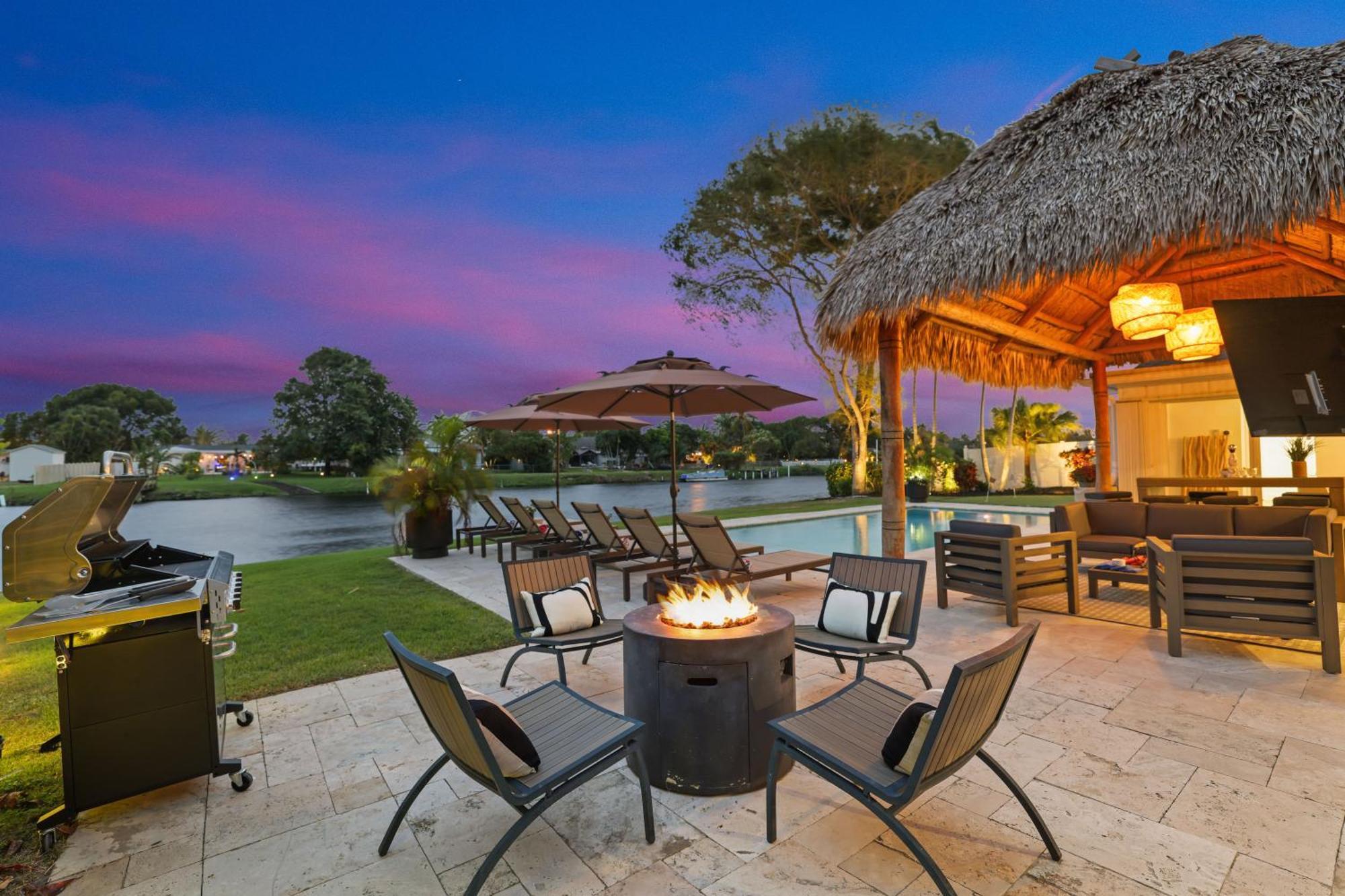 Villa Wp Delray Waterfront, Pool, Tiki Hut & Putting Grn Delray Beach