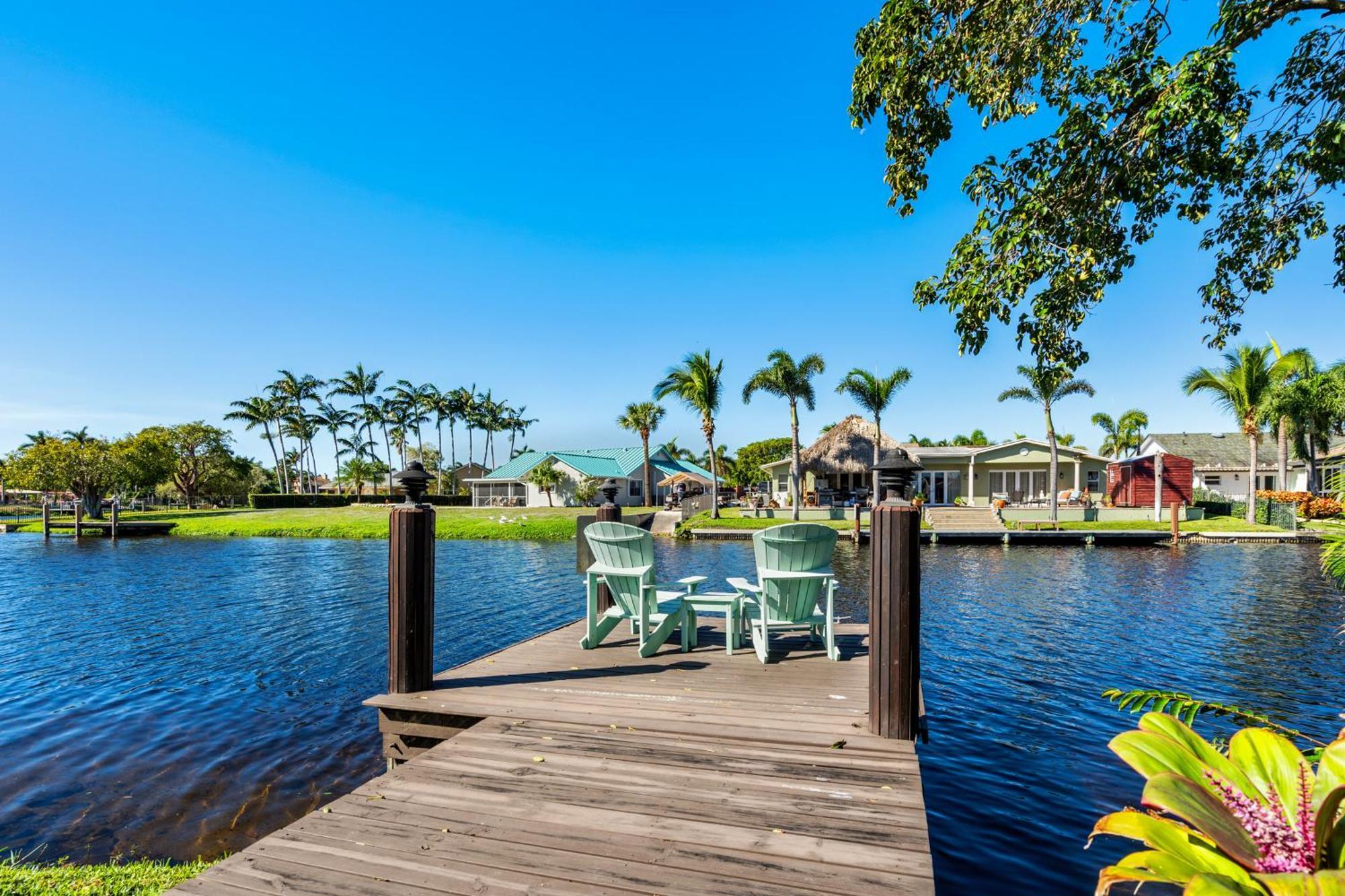 Classy N' Cozy Delray Home! Pool With Water View