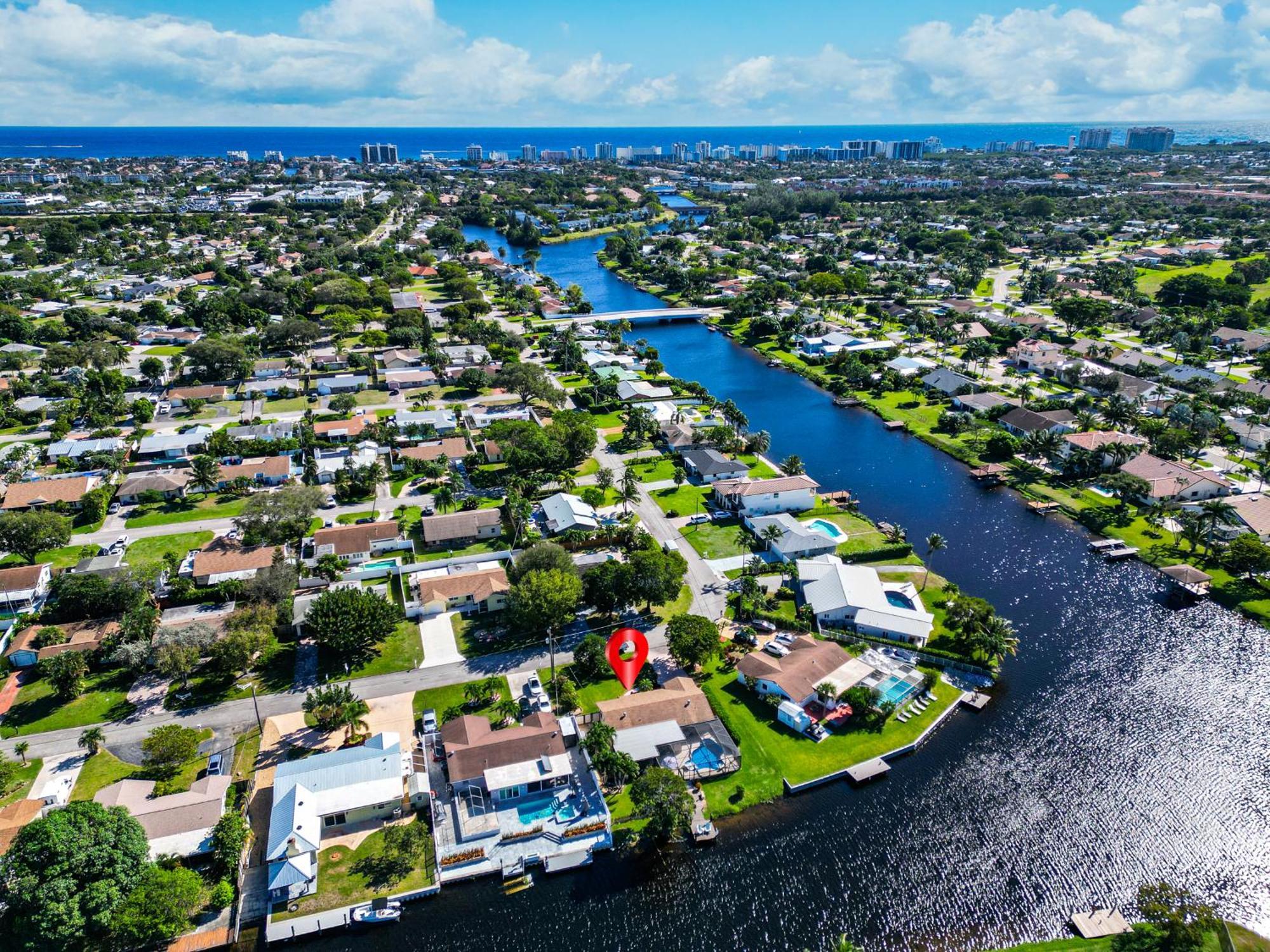 Classy N' Cozy Delray Home! Pool With Water View *