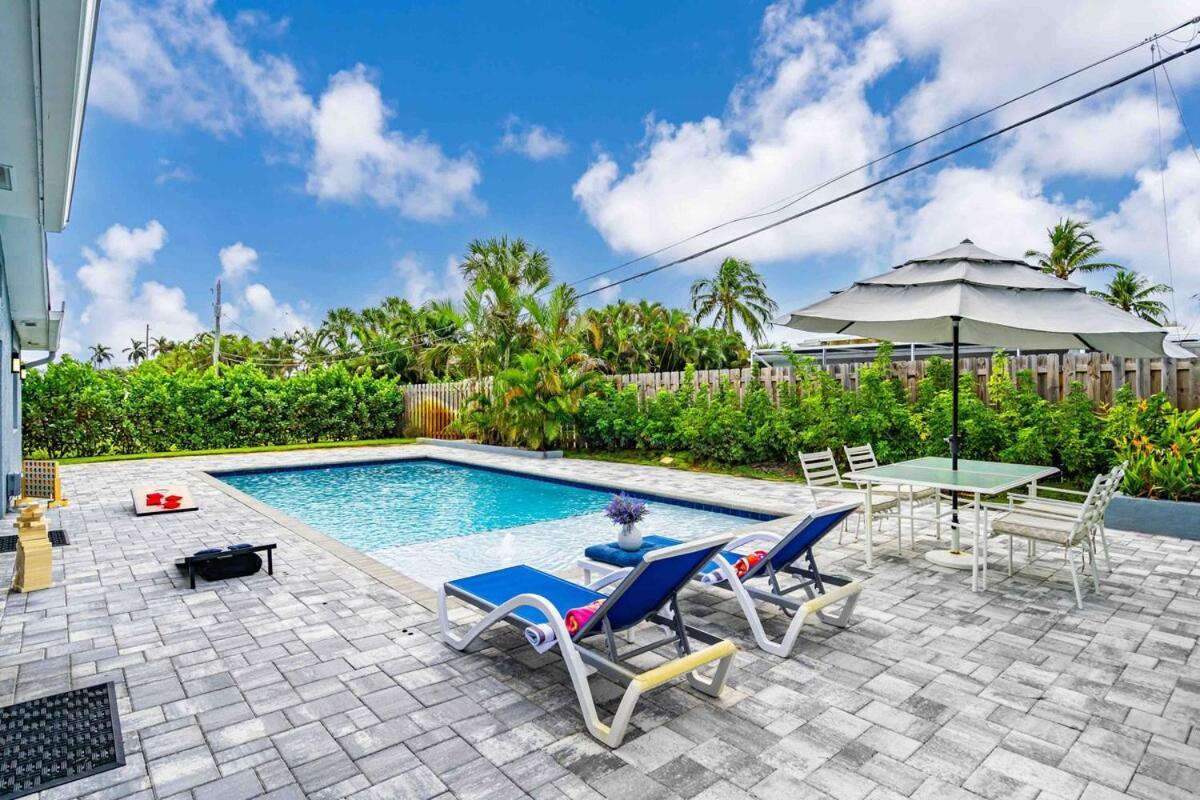 Wonderful Intracoastal Heated Pool Eastdelray Villa