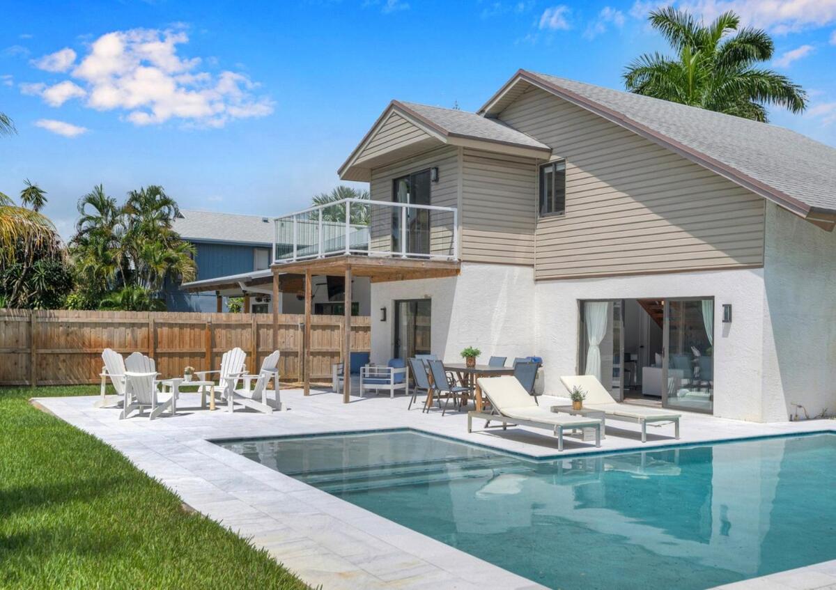 Wonderful Tropical Pool House Delray Near Ocean *