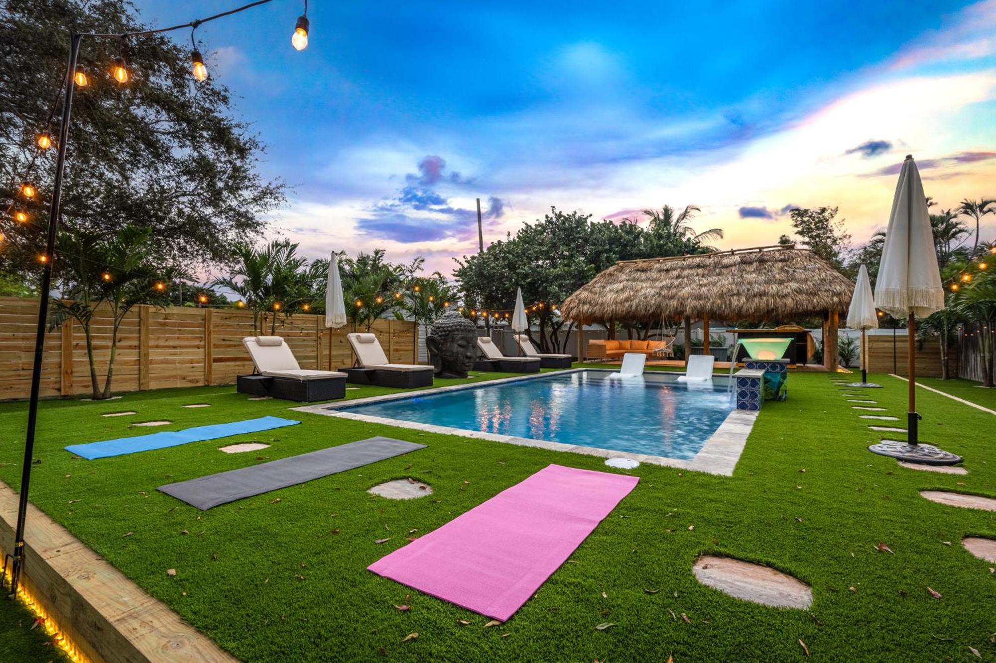 Bali Inspired With Heated Pool, Sauna And Hot Tub! Close To And Atlantic Ave * Delray Beach